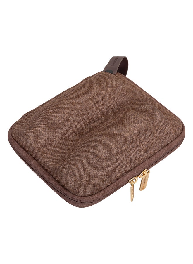 AL SANIDI Full anti-shock cups bag, Tea cups Bag, Oud, Size 15*17*7.2Cm  - Image 5