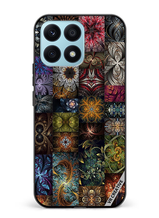 VR CREATIVE Protective Case Cover For Honor X8a 30 Mind Blowing Pieces Of Algorithmic Fractal Art Design Multicolour - Image 1