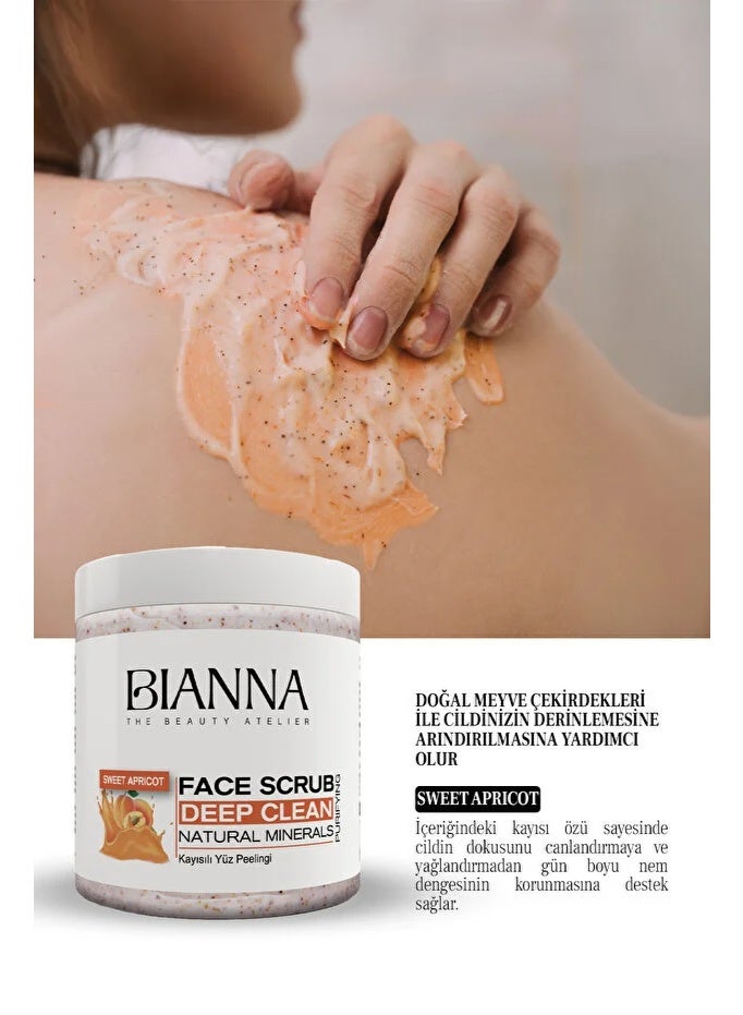 BIANNA FACE SCRUB - SWEET APRICOT 500ML - Image 5