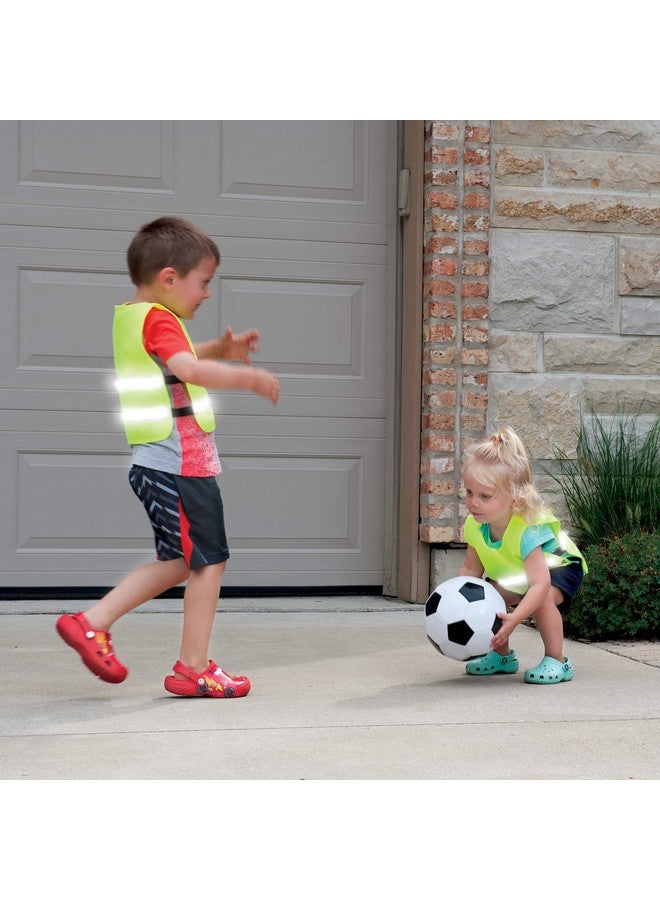 KidCo Reflective Vest, Yellow Kids Safety Vest Lightweight,Adjustable & Comfy |Toddler Safety Vest,Reflective Vest Kids,Toddler Construction Vest for Cycling & Running - Image 3