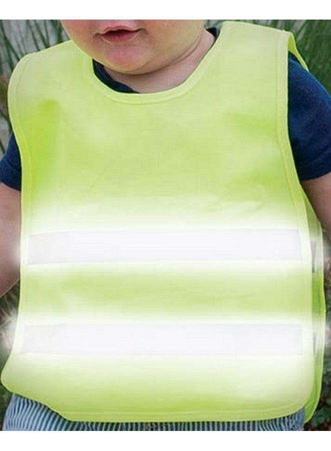 KidCo Reflective Vest, Yellow Kids Safety Vest Lightweight,Adjustable & Comfy |Toddler Safety Vest,Reflective Vest Kids,Toddler Construction Vest for Cycling & Running - Image 4