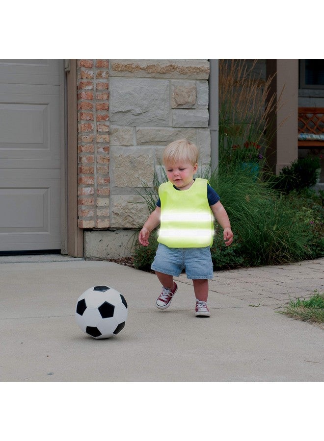 KidCo Reflective Vest, Yellow Kids Safety Vest Lightweight,Adjustable & Comfy |Toddler Safety Vest,Reflective Vest Kids,Toddler Construction Vest for Cycling & Running - Image 1