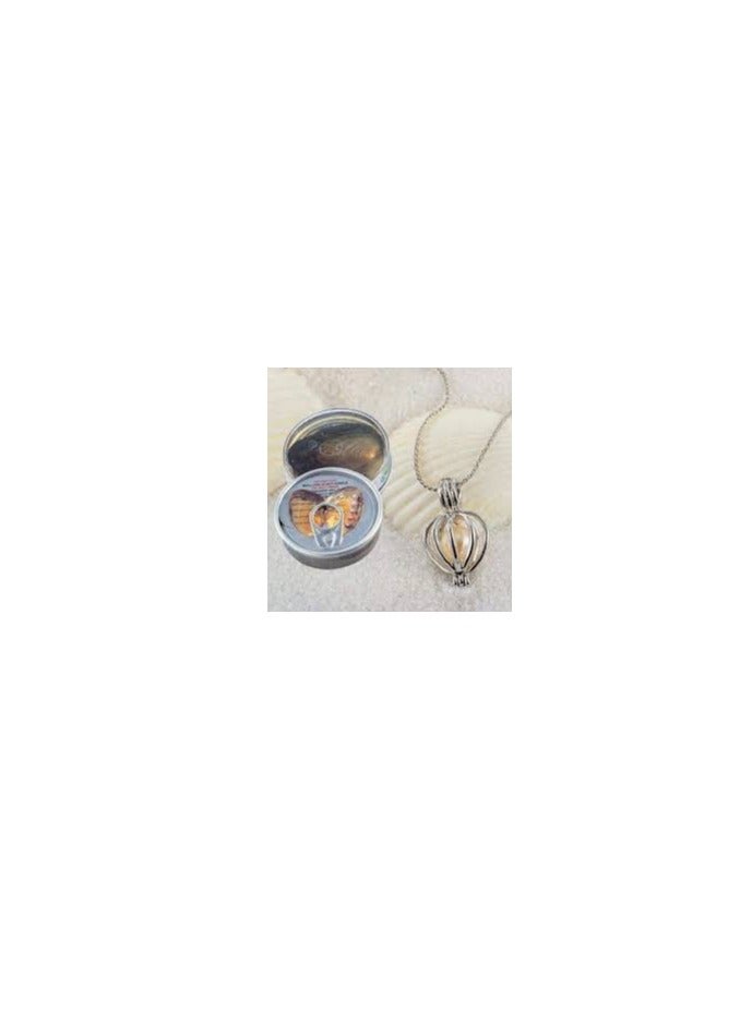 maya accessories Pearl Kit, Pearl Kit Box Pearl in Oyster, DIY Creative Necklace Jewelry Gift Set, Fashion Creations Kit with Pendant Necklace Durable for Women Girls, bamboo  - Image 1