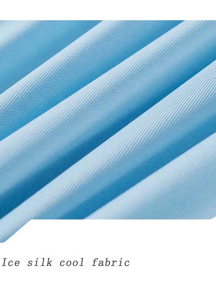 3 pcs Ice Silk Men's Boxer Briefs Underwear Ice Feeling Summer Thin Breathable Fashion Pattern Boxer Underwear Casual Breathable Soft And Comfortable Boxer Underwear
