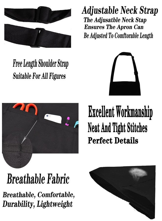 POTALKFREE 60th Birthday Gifts for Women Men, Funny Chef Aprons with Pockets, 60 Years Old Kitchen Cooking Grilling Apron for Grandma Grandpa Dad Mom - Image 3