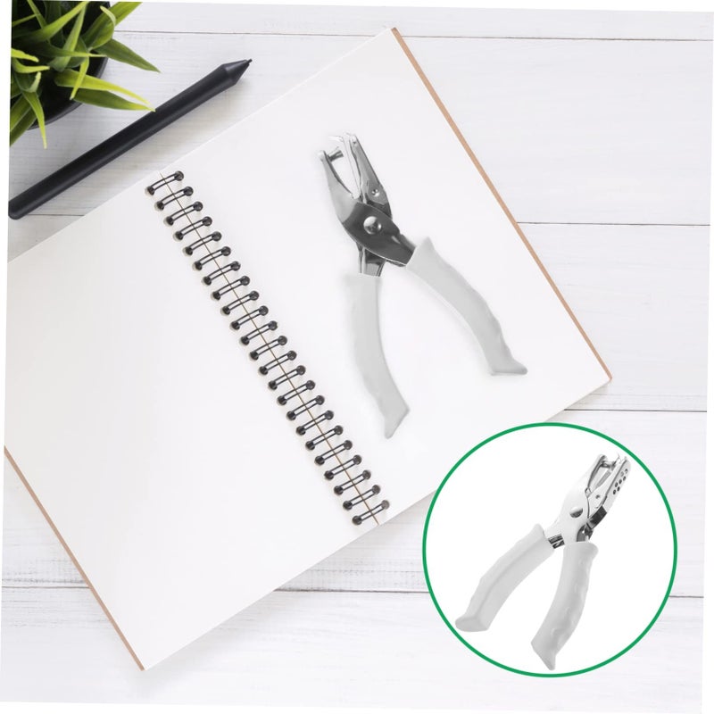 Portable Handheld Round Hole Puncher For Office School Paper Cardstock DIY Crafts - Image 5