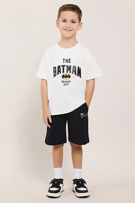 R&B Batman Print Clothing Set