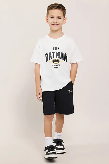 R&B Batman Print Clothing Set