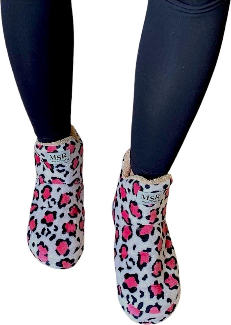 Liger Women's Panduf Home Shoes Home Boots Thick Light Sole Powder - Black - Image 2