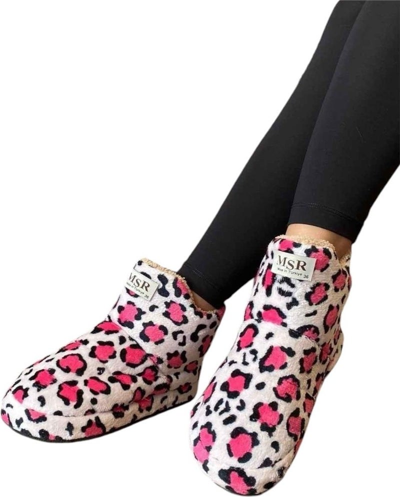 Liger Women's Panduf Home Shoes Home Boots Thick Light Sole Powder - Black - Image 1