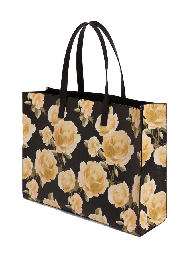 Ted Baker Floral Print Extra Large Icon Bag - Image 2