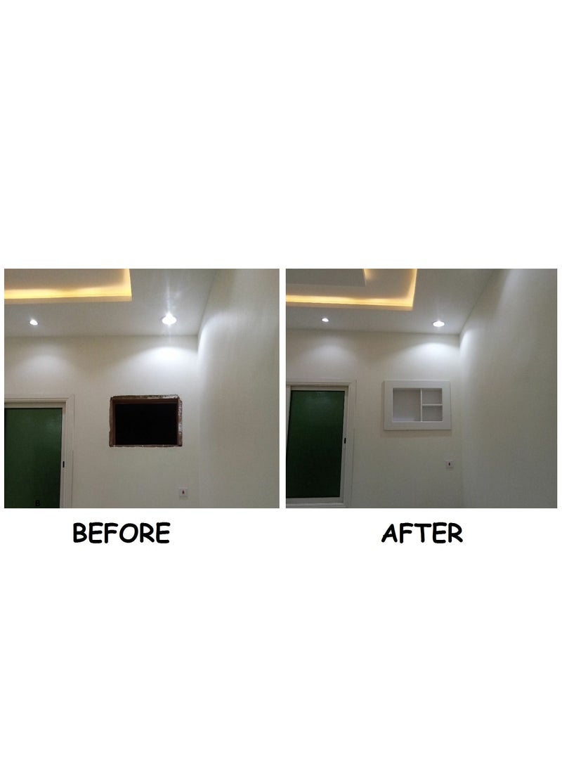 Window Air Conditioner Shelf White - Image 3