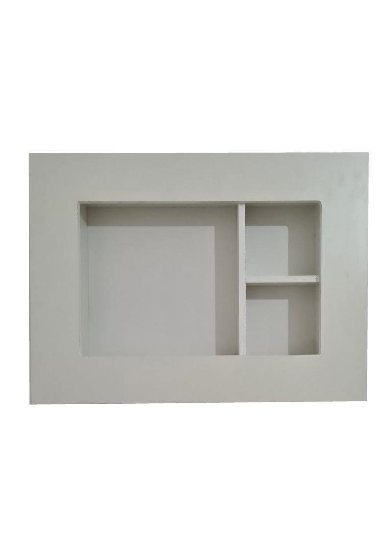 Window Air Conditioner Shelf White - Image 1