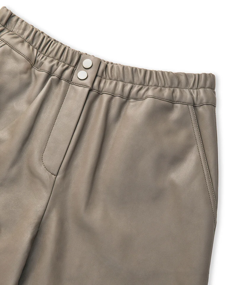 Ipekyol  Leather-Effect Carrot-Fit Trousers for Women | Best Price UAE