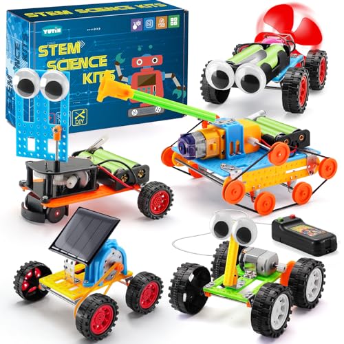 Yutin STEM Kits for Kids Age 8-10, Science Robot Building Kits for Boys Crafts 8-12 5-7, STEM Toys for Ages 8-13, Kids Science Experiments 6-8, Engineering Projects for 6 7 9 10 12-14 Year Old Boy Girl Gift - Image 1
