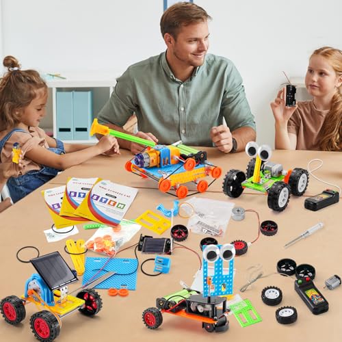 Yutin STEM Kits for Kids Age 8-10, Science Robot Building Kits for Boys Crafts 8-12 5-7, STEM Toys for Ages 8-13, Kids Science Experiments 6-8, Engineering Projects for 6 7 9 10 12-14 Year Old Boy Girl Gift - Image 5
