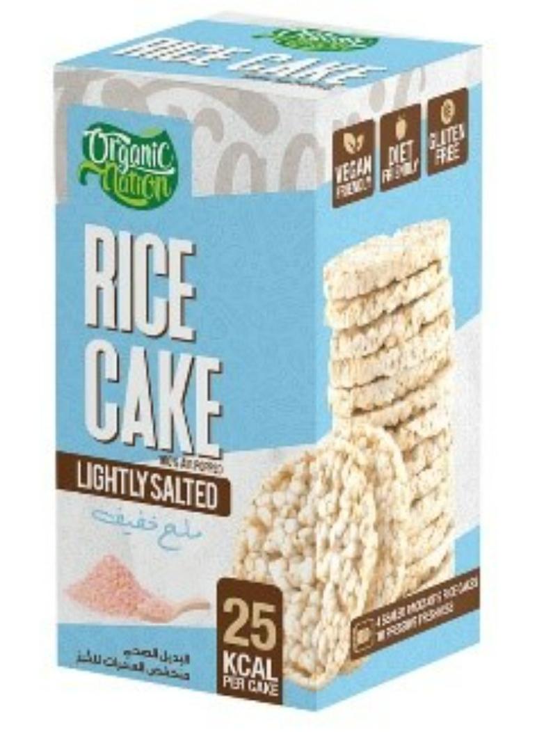 كيكة الأرز الوطنية-20قطعة-120- 140 جرام-مملحة قليلاً