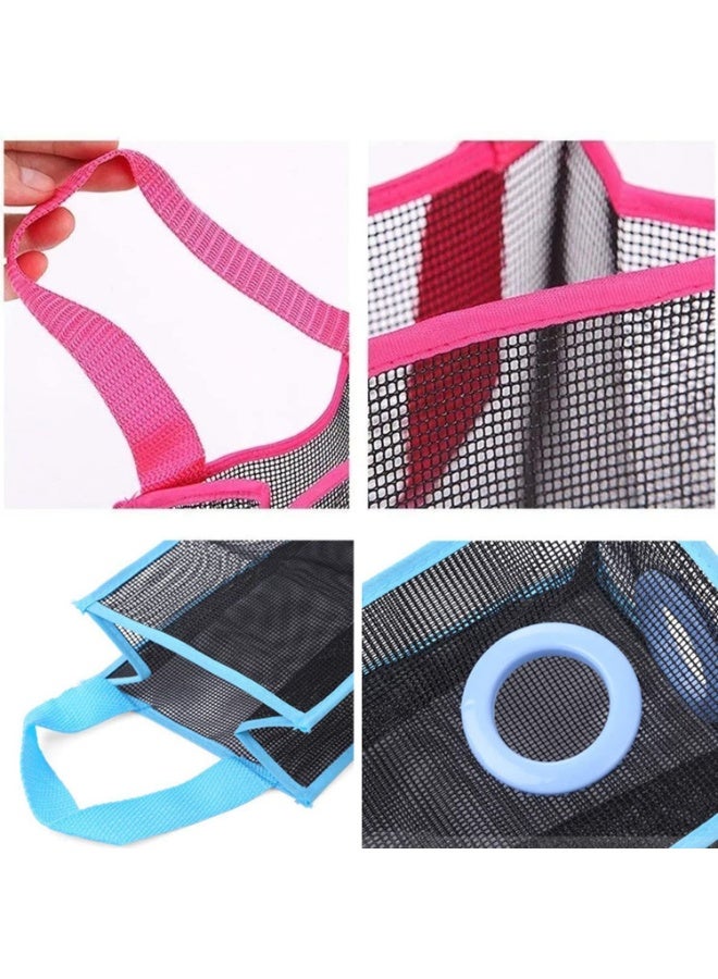 هابي هوم 1قطعه حامل أكياس شبكة قابل لإعادة الاستخدام للمطبخ والمنزل – حقيبة معلقة وعمودية لتنظيم أكياس النفايات وأكياس التسوق، تصميم عملي قابل للطي لتوفير المساحة، مصنوع من مواد عالية الجودة ومقاومة للماء، شبكة شفافة لمعرفة مستوى الأكياس بسهولة، ألوان أنيقة تضيف ترتيب وجمال للمنزل 30*14سم - Image 4