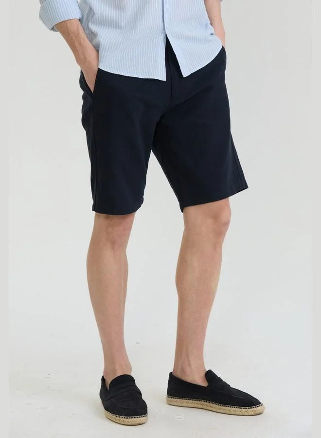 FELIX HARDY Men's Linen Cotton Casual Summer Shorts