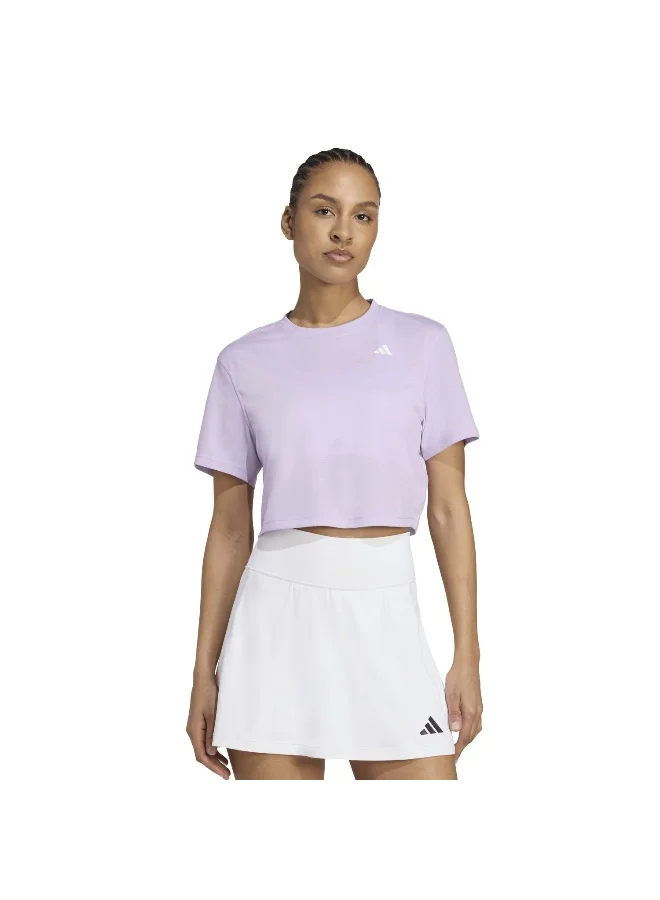 Adidas Adidas We Min Tee Purple T-Shirt (Short Sleeve) T-Shirts For Women