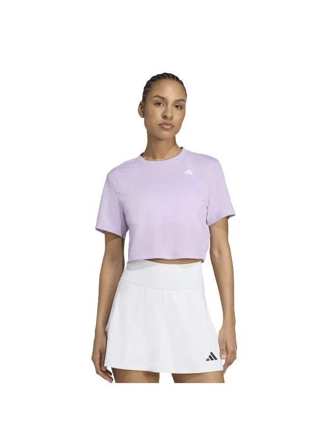 اديداس We Min Tee Purple T-Shirt (Short Sleeve) T-Shirts For Women