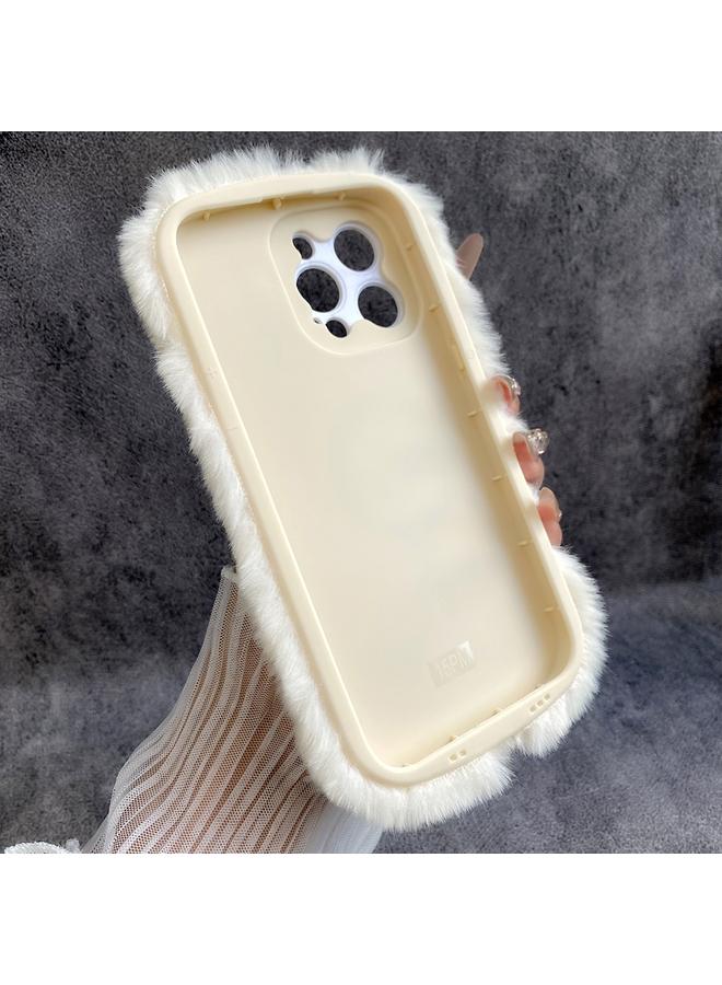 S-TOP Case For iPhone 16 Pro Fun Sports Plush Silicone Phone Case - Image 5