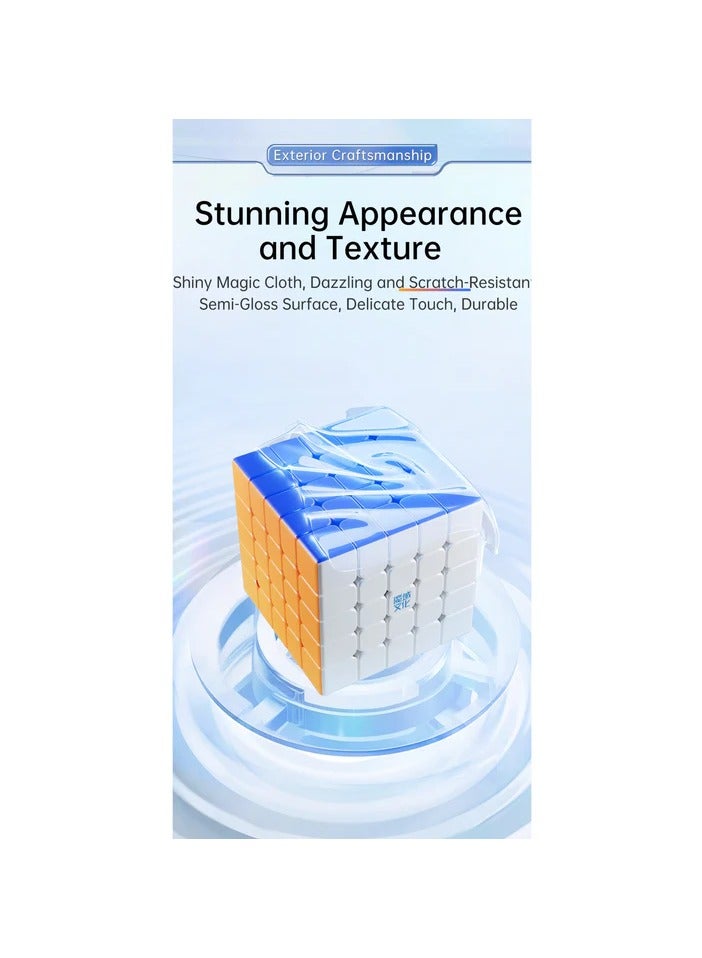 Moyu AoChuang V6 5x5 Triple-Track Magnetic UV Speedcube - Image 2