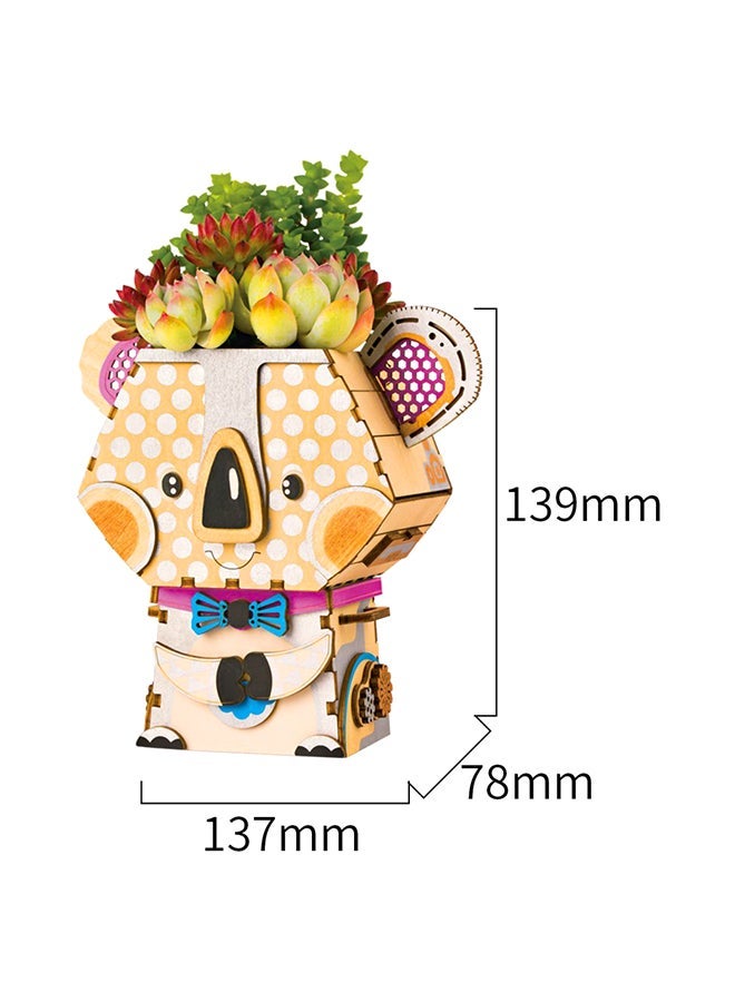 NIBEMINENT Pot Koala DIY Wooden Model Kit 8+ Years - Image 2