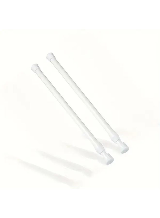 2pcs Ruyi Poles 15.75-27.56inch Rustproof No Fade Deep Dive Shower Curtain Set - Image 1