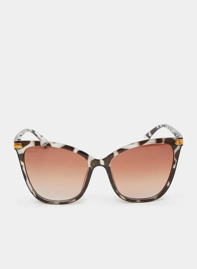 ستايلي Tortoise Cat Eye Sunglasses