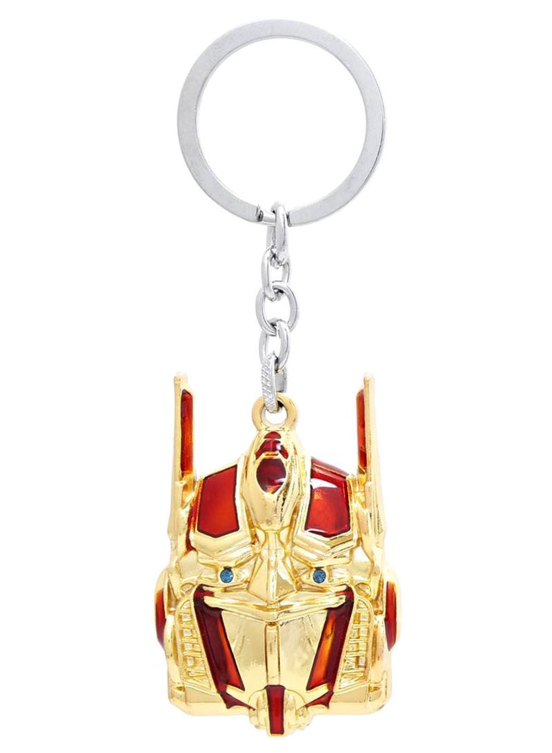 NIBEMINENT Zinc Transformer Optimus Prime Keychain