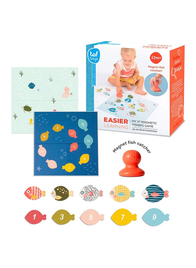 Taf Toys - Taf Toys Magnetic Fishing Game | Toddler Educational Toy | 6-in-1 Fun Game | Boys & Girls 1+ | 22x21x8 cm (8.7x8.3x3.1 in) | Multicolor - Image 1
