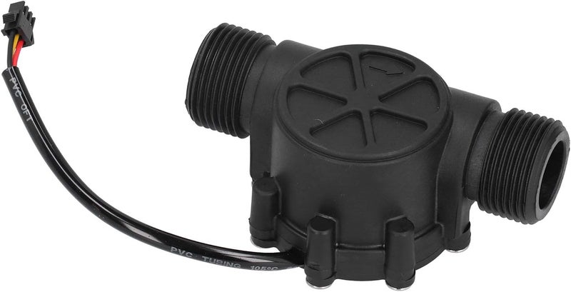 TOPINCN Water Sensor Durable Hall Meter Water Flowmeter for Swimming Pool DC5‑24V YF-G1 for Petrochemical Industry, Community Control - Image 1