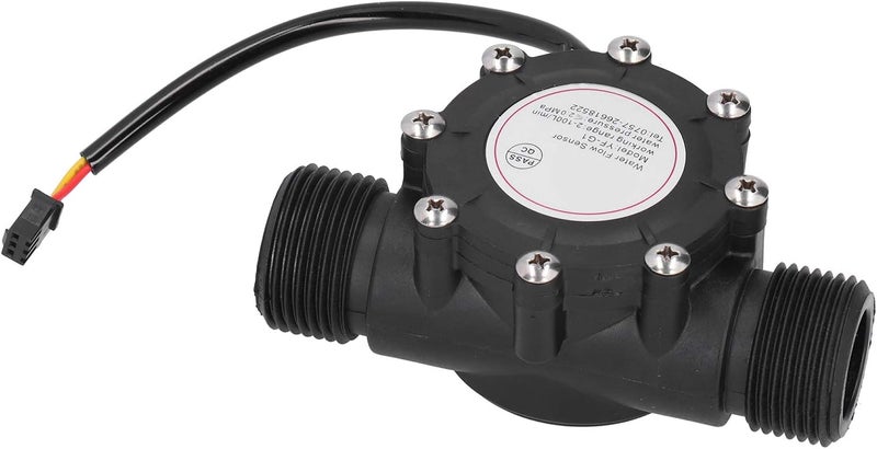 TOPINCN Water Sensor Durable Hall Meter Water Flowmeter for Swimming Pool DC5‑24V YF-G1 for Petrochemical Industry, Community Control - Image 5