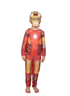 D'Daniela Rubies Marvel Avengers Iron Man Superhero Bodysuit Without Muscle for Kids  - Image 5
