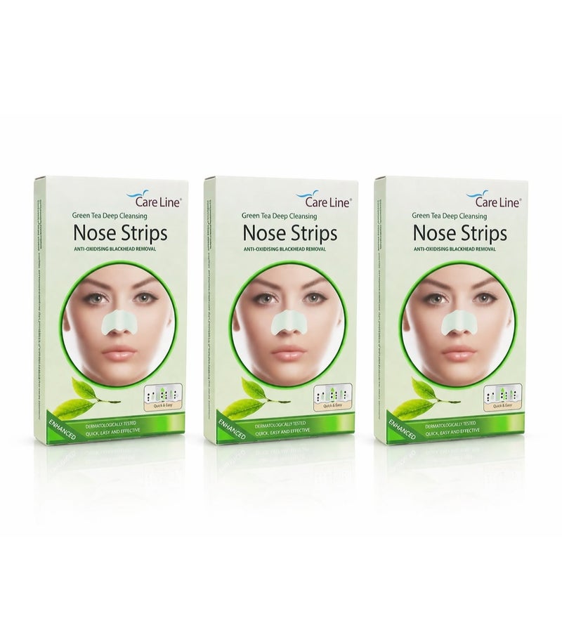 Green Tea Deep Cleansing Nose Strips 6 Strips (pack of 3)