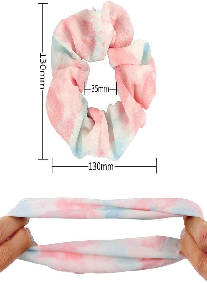 فافيلا مجموعة فافيلا المكونة من 12 قطعة من ربطات الشعر الشيفون، ربطات ذيل الحصان، ربطات شعر مزينة بالزهور، إكسسوارات شعر للبنات، مثالية للإطلالات الكاجوال وفساتين الحفلات - Image 2