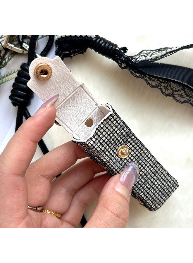 تيني بابي سلسلة مفاتيح فاخرة للجنسين، مصنوعة من مادة البولي يوريثين عالية الجودة بتصميم خرز كبير على شكل قلب، مثالية لتعليق الحقائب، وإكسسوارات أنيقة للسيارات والهواتف المحمولة، وهدايا عيد الحب، وإكسسوارات لطيفة، مناسبة لحقائب الظهر وحقائب اليد ومفاتيح السيارات، للنساء ومحبي الأنمي، مثالية للاستخدام اليومي، ومناسبة للياقة البدنية أو السفر. - Image 3