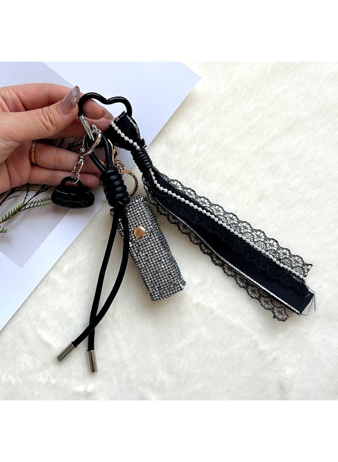 تيني بابي سلسلة مفاتيح فاخرة للجنسين، مصنوعة من مادة البولي يوريثين عالية الجودة بتصميم خرز كبير على شكل قلب، مثالية لتعليق الحقائب، وإكسسوارات أنيقة للسيارات والهواتف المحمولة، وهدايا عيد الحب، وإكسسوارات لطيفة، مناسبة لحقائب الظهر وحقائب اليد ومفاتيح السيارات، للنساء ومحبي الأنمي، مثالية للاستخدام اليومي، ومناسبة للياقة البدنية أو السفر. - Image 5