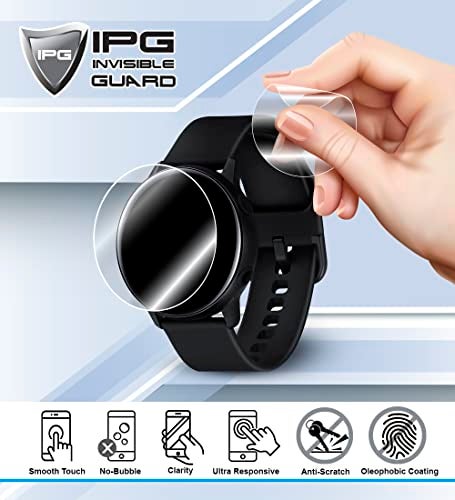 IPG for Garmin Fenix 6X - Pro-Solar-Sapphire Watch Hydrogel Screen Protector (2 Units) Invisible HD Clear Film Anti Scratch Self-Healing/Bubble Free for Fenix 6X - Image 4