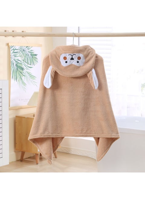 Kids Hooded Boys and Girls Towel Bath Wrap Toddlers Shower Bathrobe Blanket