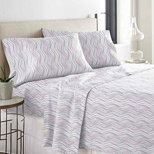 Pointehaven Flannel 170 GSM Sheet Set,Queen Metro - Image 4