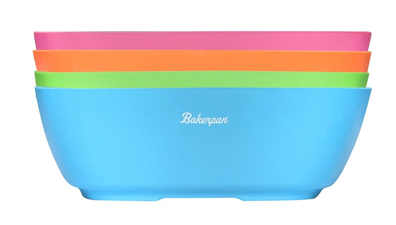 Bakerpan Silicone Bowls for Babies, Toddlers, Camping & Travel Bowls - Set of 4 (Multi) - Image 4