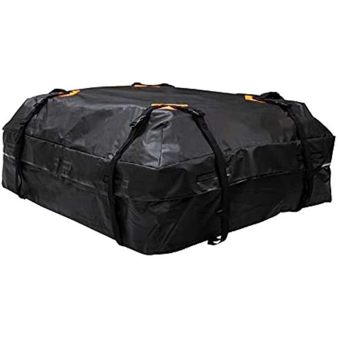 rayihni Waterproof Cargo Bag Car Roof Cargo Carrier Universal Luggage Bag Storage Cube Bag for Travel Camping - Image 2