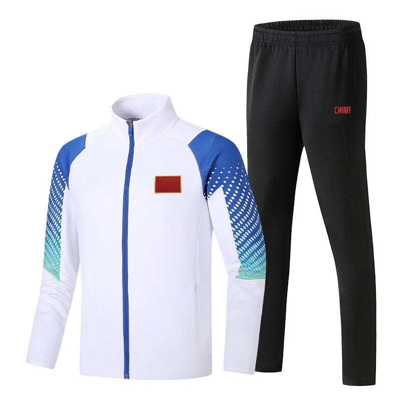 Chinese Team Long Sleeve Sports Jacket Male And Female Martial Arts Sports Student Coaches Group Training Suit Top Printing - Image 4