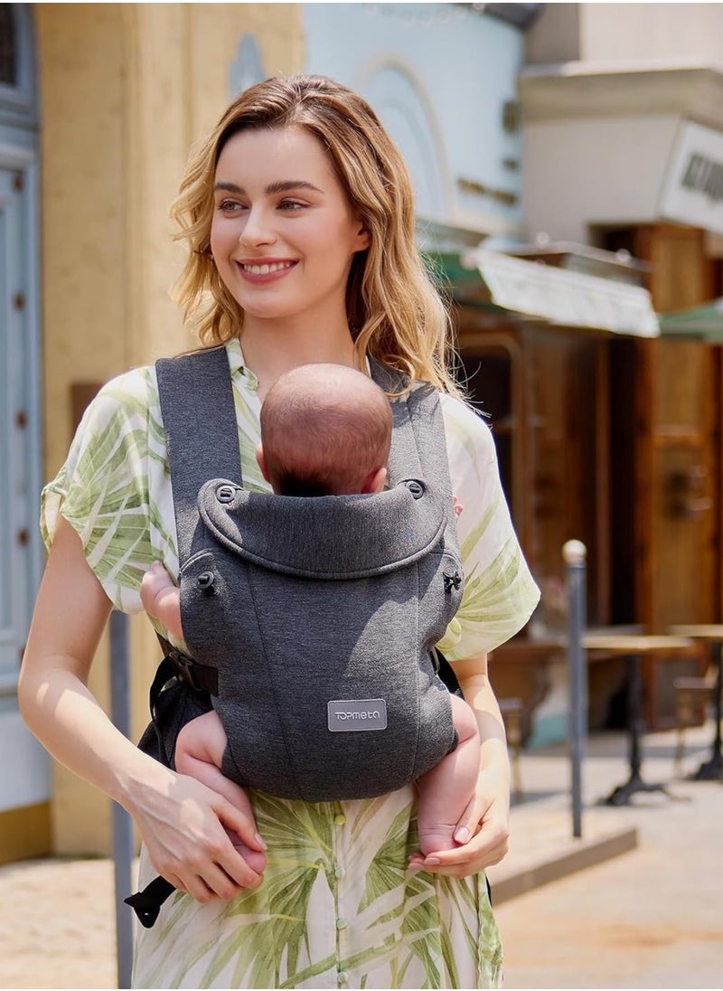 Topmeta - Soft And Lightweight Baby Carrier Wrap, Adjustable Neck Support, Ideal For Newborn 7-24 Lbs - Image 1