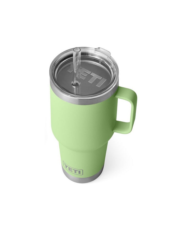 YETI YETI Rambler 35 oz Straw Mug, Vacuum Insulated, Stainless Steel, Key Lime  - Image 1