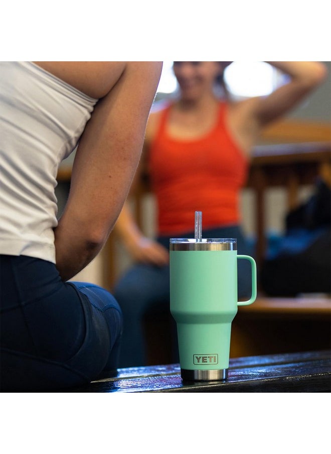 YETI YETI Rambler 35 oz Straw Mug, Vacuum Insulated, Stainless Steel, Key Lime  - Image 2