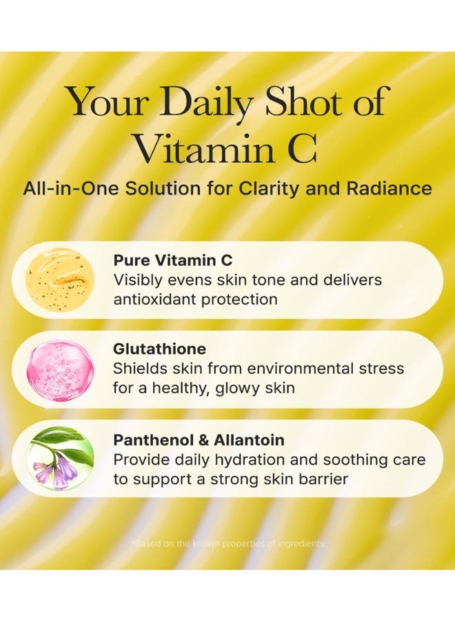 Arencia Vitamin C Booster Serum with Glutathione, Niacinamide and Vitamin E for Glow Skin 30ml - Image 5