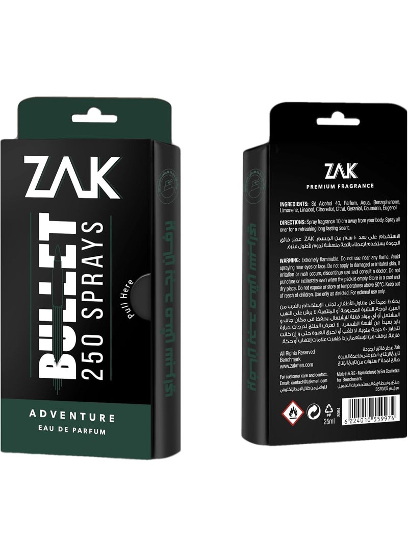 ZAK Adventure - Eau De Parfum - 25 ml - Image 2